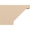 Ekena Millwork 2in. W x 8in. H x 12in. L Burlington Woodgrain TimberThane Rafter Tail, Primed Tan RFTUR02X08X12BURRCPR - alternate 2